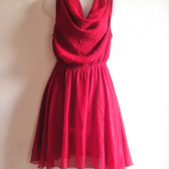 APRICOT Dresses & Skirts - Women's Silk Chiffon Cocktail Party Dress